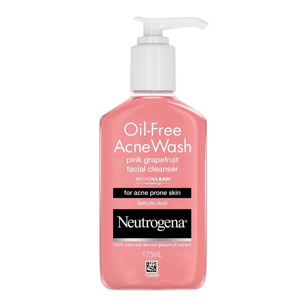 Neutrogena® Oil-Free Acne Wash Pink Grapefruit Facial Cleanser